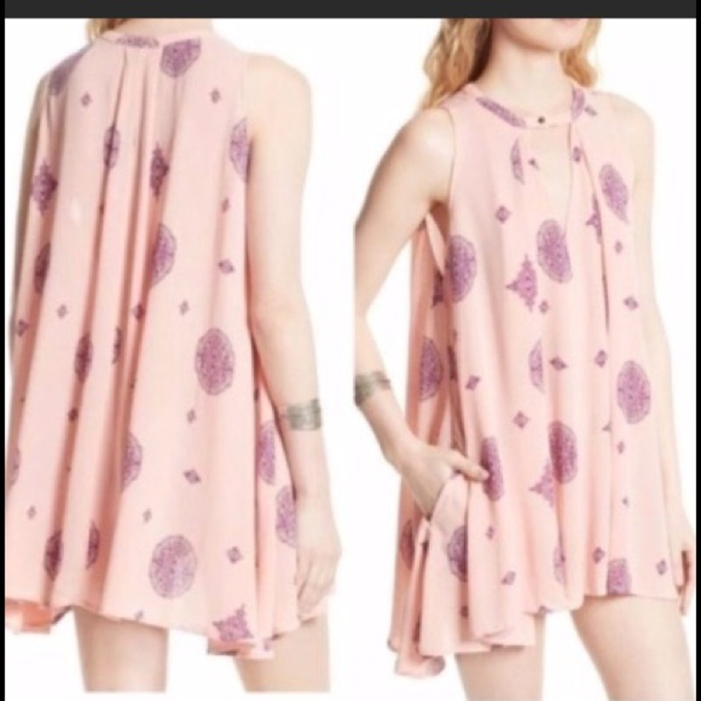 Free People Snap Out of it Sleeveless Swing Tunic